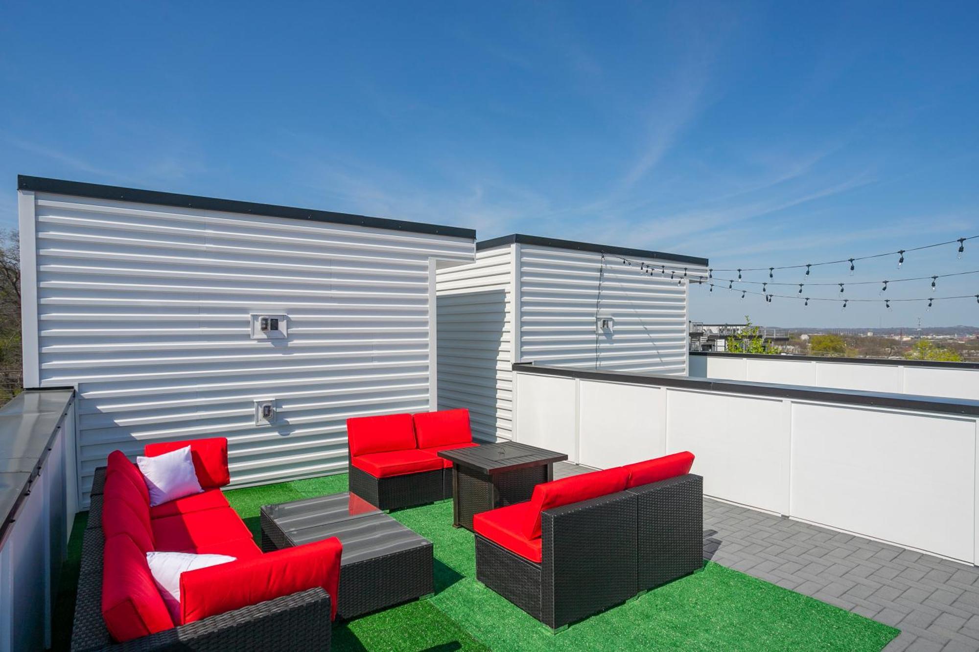 Luxury Townhome Skyline Views Mins To Dt Nashville Luaran gambar
