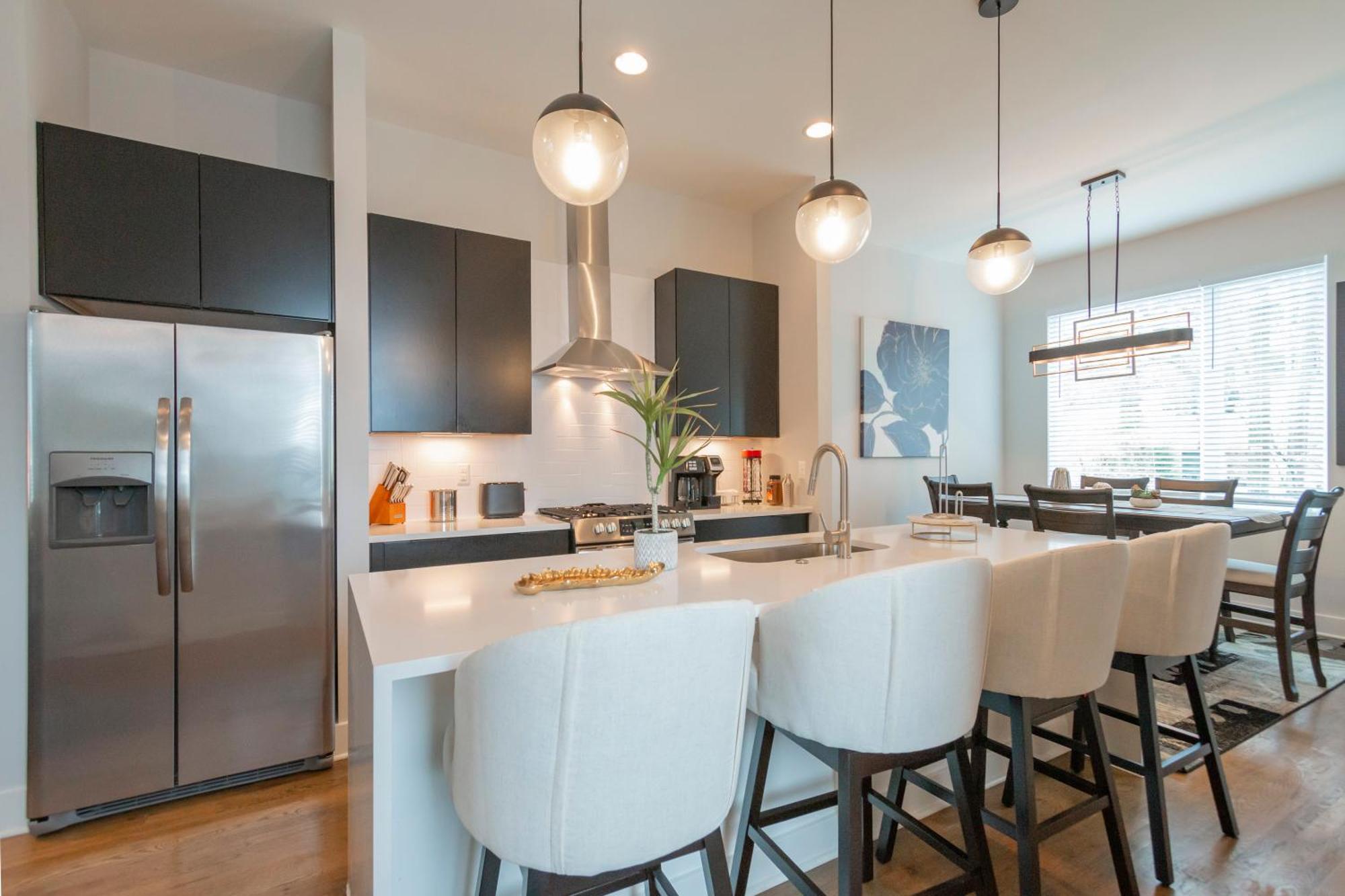 Luxury Townhome Skyline Views Mins To Dt Nashville Luaran gambar