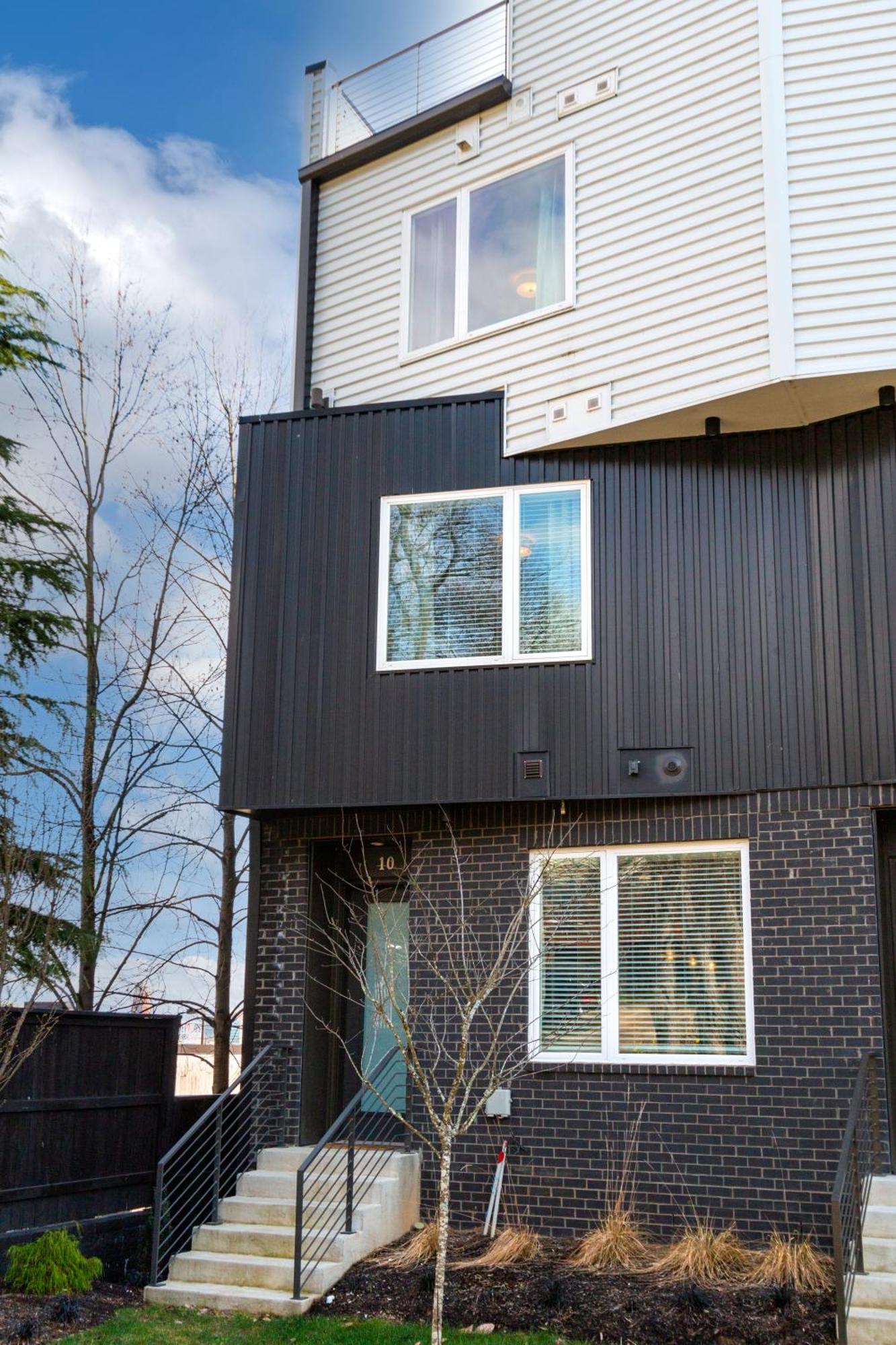 Luxury Townhome Skyline Views Mins To Dt Nashville Luaran gambar